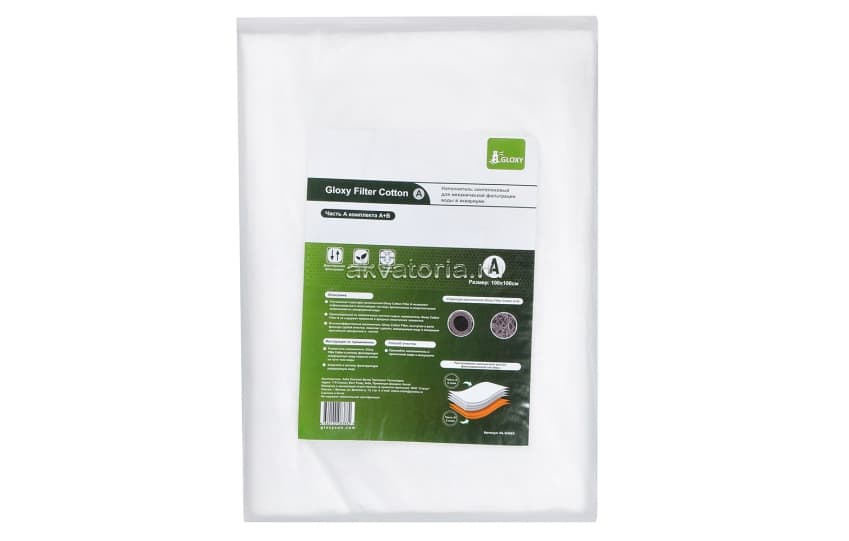 Наполнитель для фильтра Gloxy Filter Cotton A, синтепон