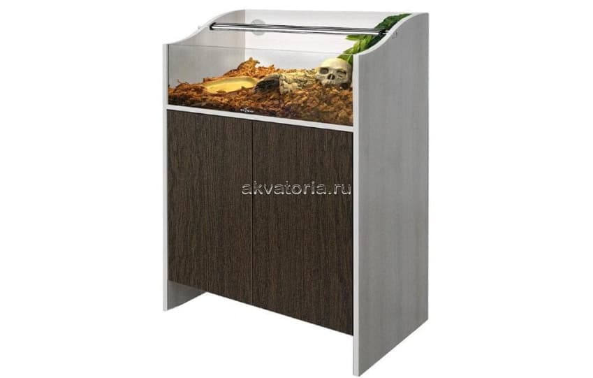 Террариум Биодизайн Turt-House Terra 100, 100×50×116 см, белёный дуб/венге