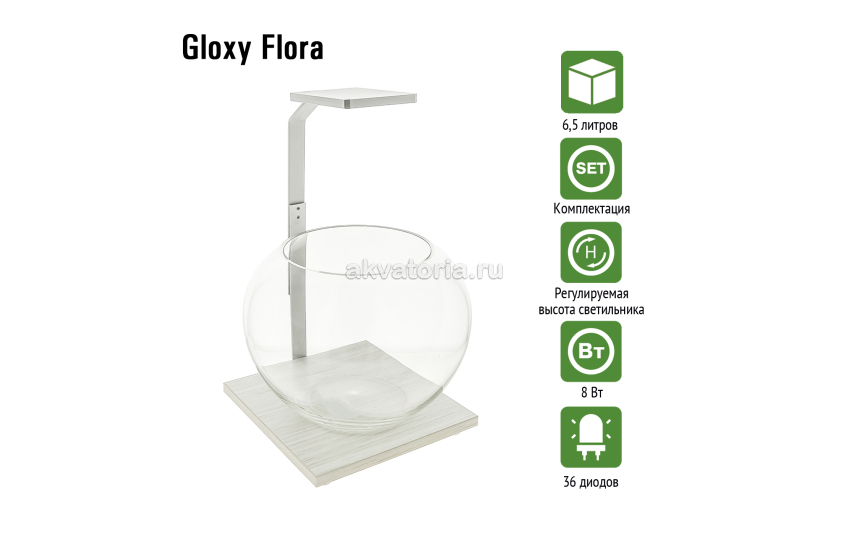Флорариум GLOXY Flora