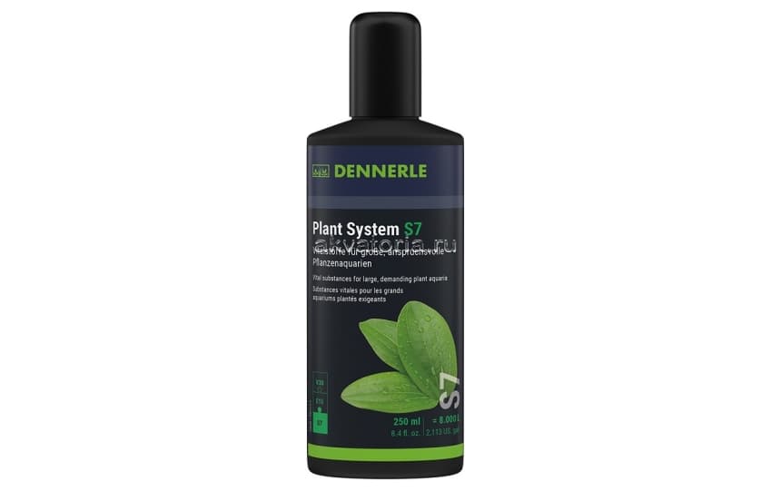 Удобрение высококонцентрированное Dennerle Plant System S7, 250 мл 