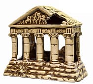 Декорация из терракотовой глины "Храм", большой