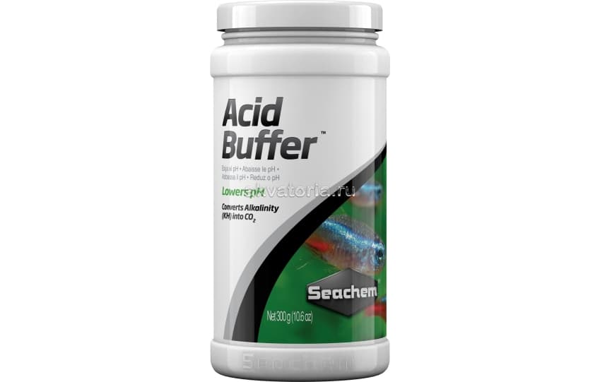Кондиционер для снижения pH Seachem Acid Buffer, 300 г