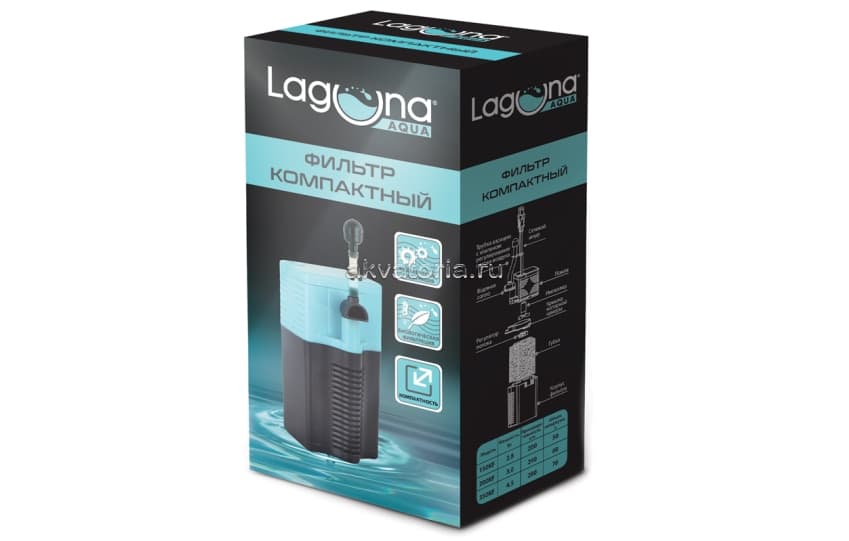 Внутренний аквариумный фильтр Laguna 150KF