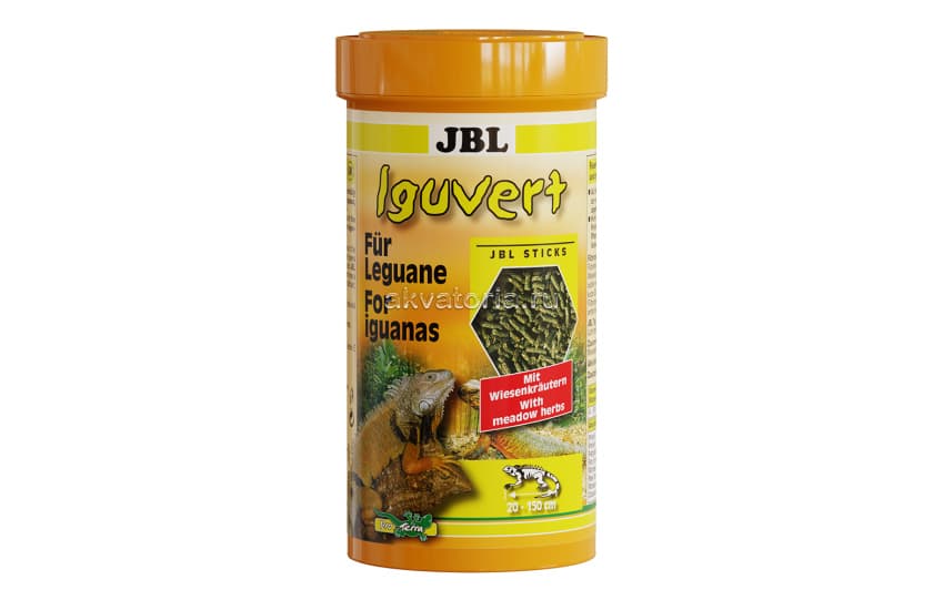 Корм для игуан и ящериц JBL Iguvert, 1 л