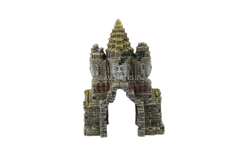 Аквариумная декорация PRIME «Затерянный храм» 17,5×9,5×24 см
