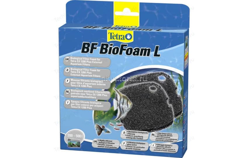 Губка Tetra BF BioFoam, L, 2 шт