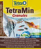 Корм Tetra Min Granules, мелкие гранулы, для всех видов рыб, 15 г