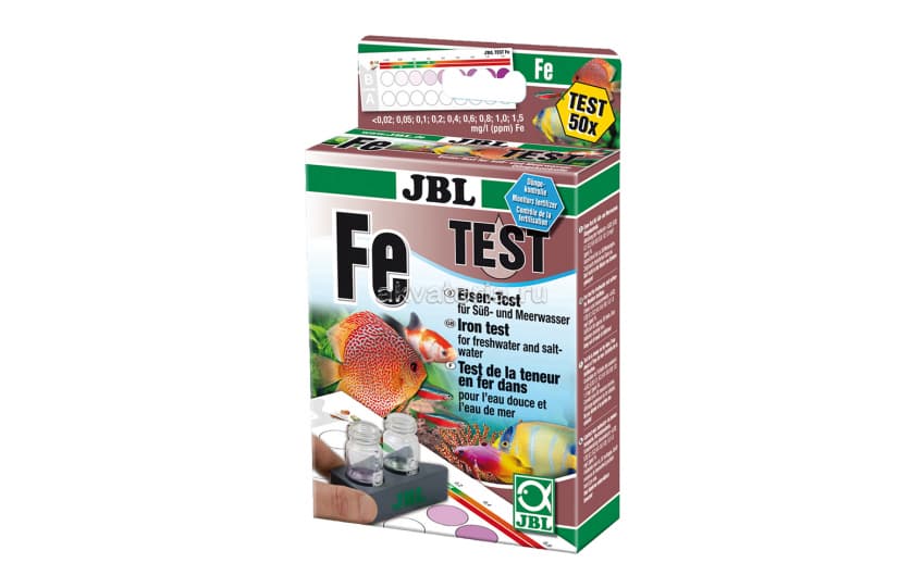 Тест на содержание железа JBL ProAquaTest Fe