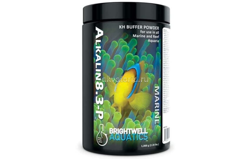 Добавка для регулировки pH Brightwell Aquatics Alkalin 8.3P, порошок, 1 кг