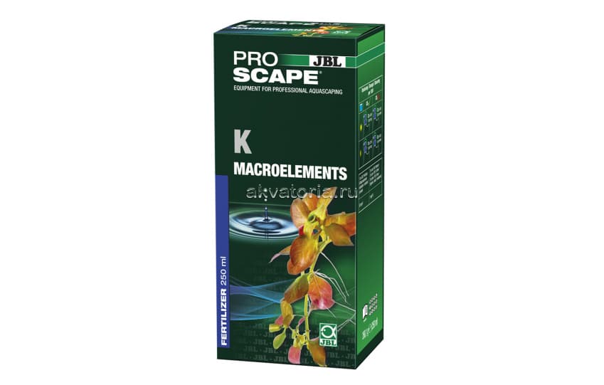 Удобрение с калием JBL ProScape K Macroelements, 250 мл