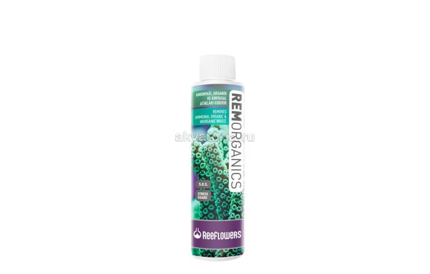 Кондиционер для очистки воды ReefFlowers REMORGANICS, 500 мл
