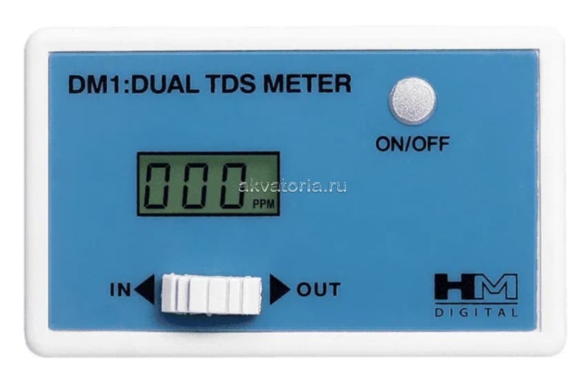Тестер качества воды HM Digital Dual Inline TDS Meter DM-1