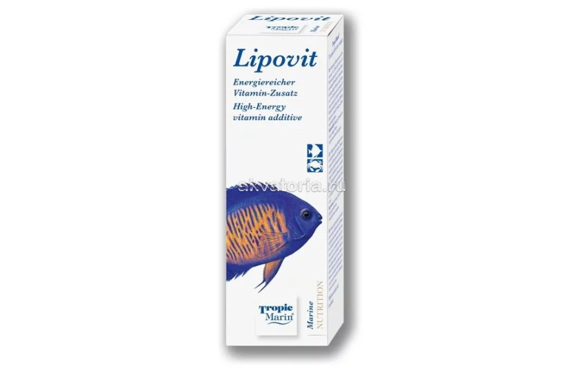 Жидкая добавка витаминов для корма Tropic Marin LIPOVIT, 50 мл
