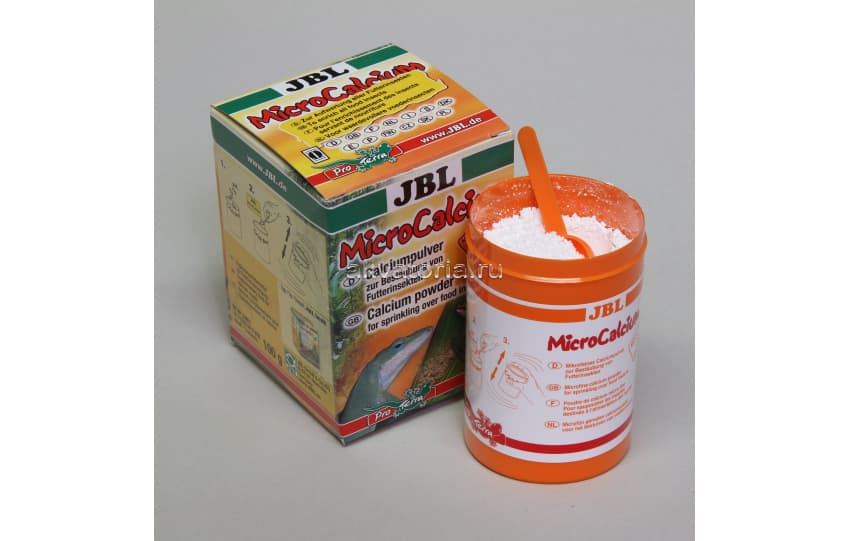 Кальциевый порошок для опыления корма JBL MicroCalcium
