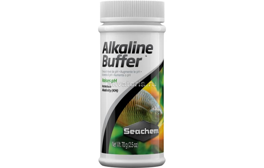 Кондиционер для повышения pH и KH Seachem Alkaline Buffer, 70 г