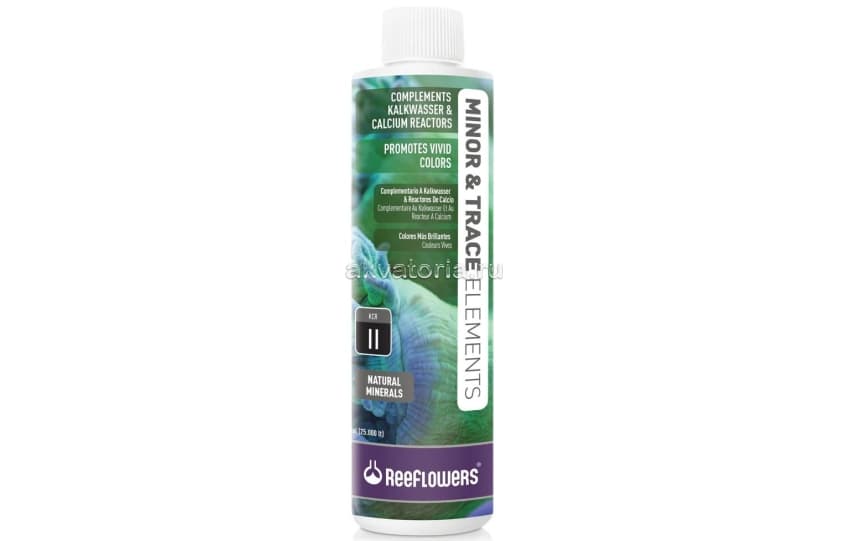 Микро- и Макроэлементы ReefFlowers Minor & Trace Elements II, 500 мл