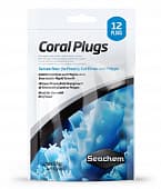 Плашки для кораллов Seachem Coral Plugs, 12 шт