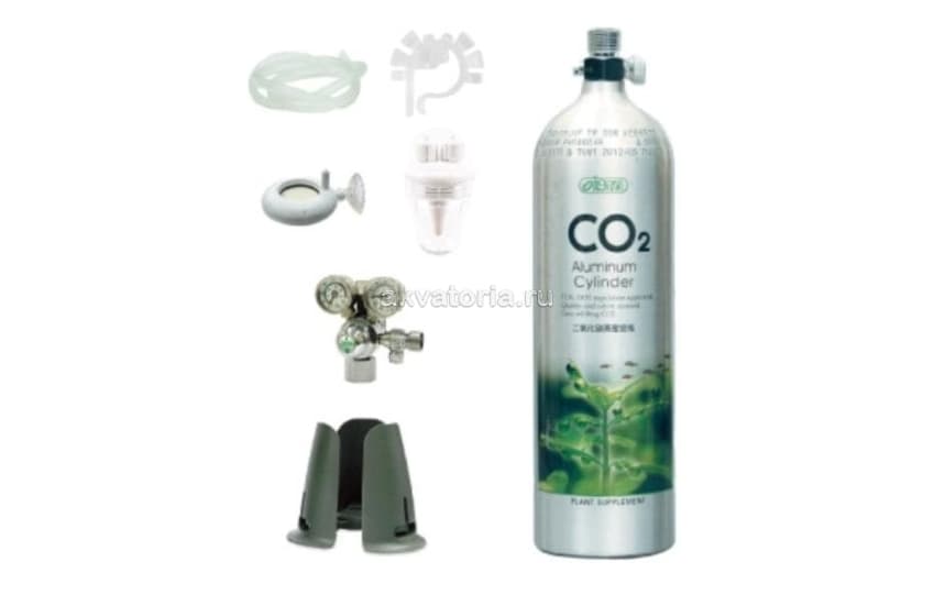 Система подачи CO₂ ISTA c баллоном 1 л, I-677, базовая