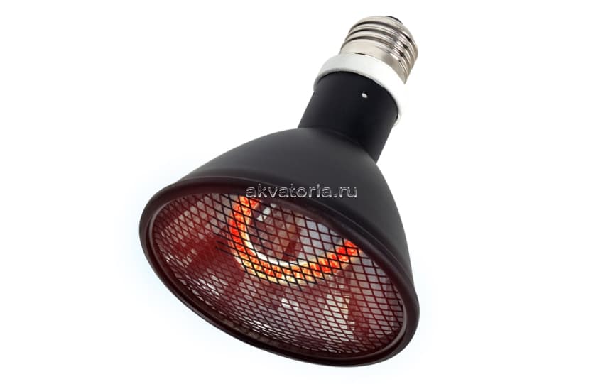 Обогреватель инфракрасный Repti-Zoo Splashproof Energy Saving Deep Heater (PAR95080), 80 Вт
