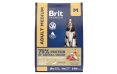 Корм для взрослых собак средних пород Brit Premium Dog Adult Medium, телятина и индейка, 15 кг