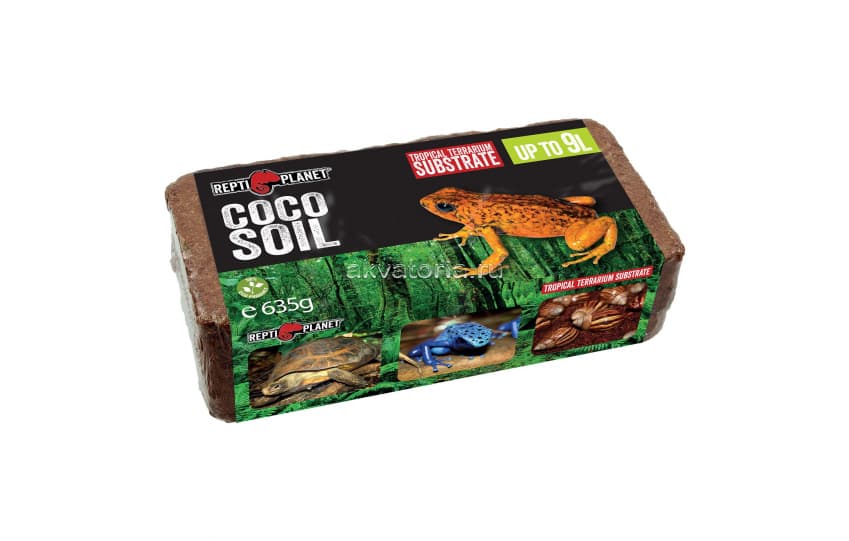 Субстрат Repti Planet Coco Soil коксовая крошка для террариума, 635 г