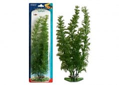 Искусственное растение Penn Plax Flowering Cabomba (Кабомба зеленая) 34 см