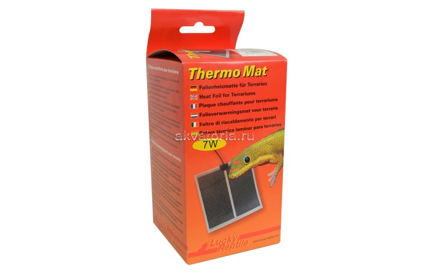Термоковрик Lucky Reptile Thermo Mat, 7 Вт, 15×28 см