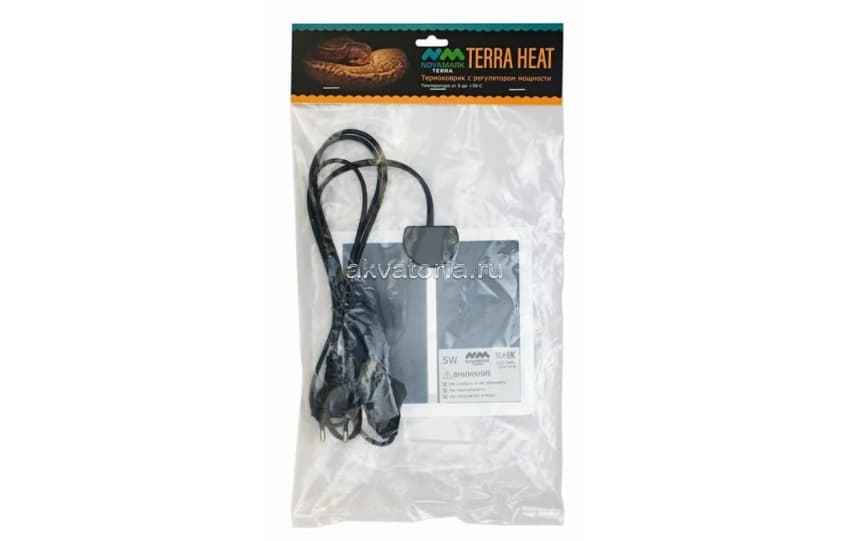Термоковрик NOVAMARK TERRA Heat, 5 Вт, 15×14 см