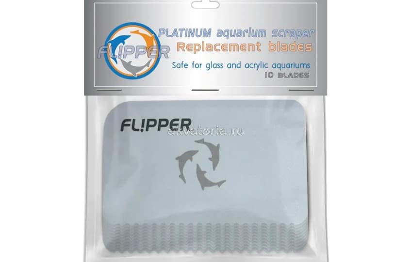 Пластиковые лезвия для скребка Flipper Platinum Scraper, 10 шт