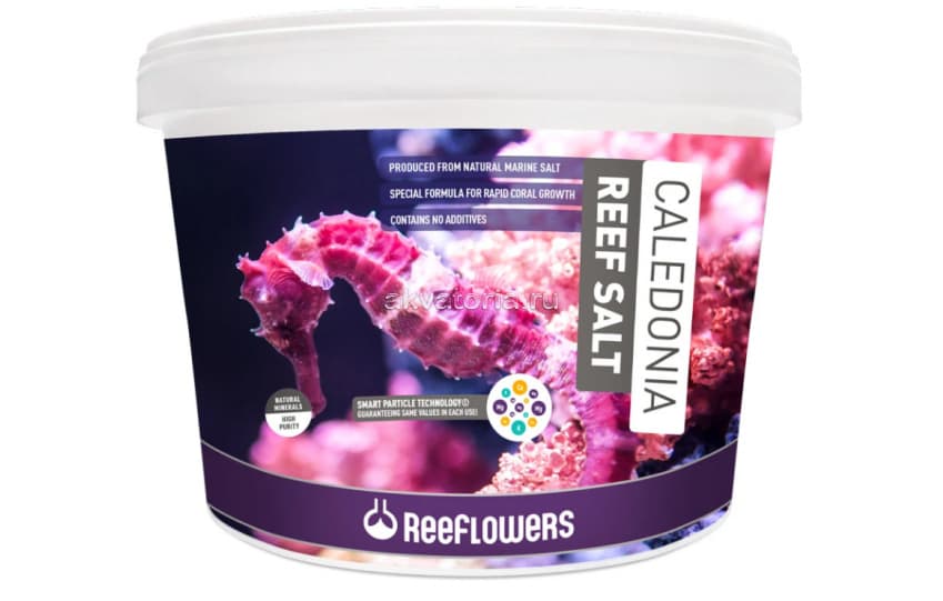 Рифовая морская соль ReeFlowers Caledonia Reef Salt, 7 кг