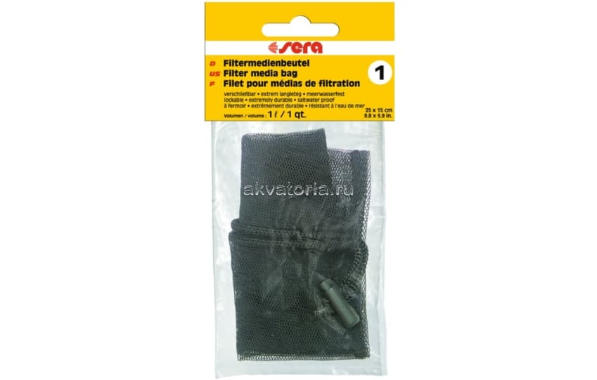 Мешочек для фильтрующих наполнителей №1 Sera filter media bag