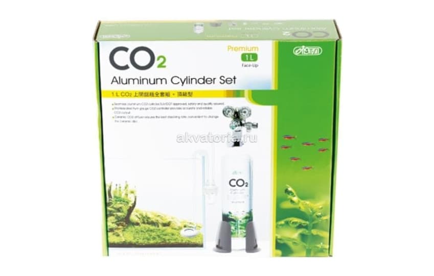 Система подачи CO₂ ISTA c баллоном 1 л, I-677, базовая