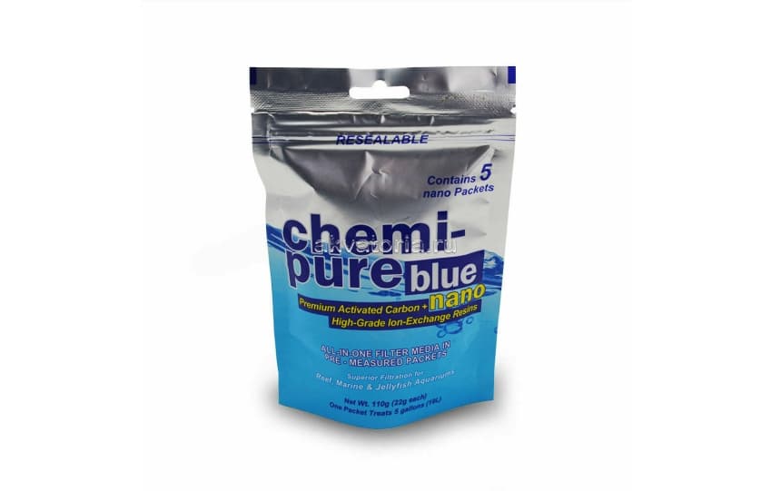 Адсорбент Boyd Enterprises Chemi Pure Blue Nano Pack, 5 шт