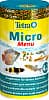 Корм для всех рыб Tetra Micro Menu, чипсы, гранулы, пеллеты и палочки, 100 мл