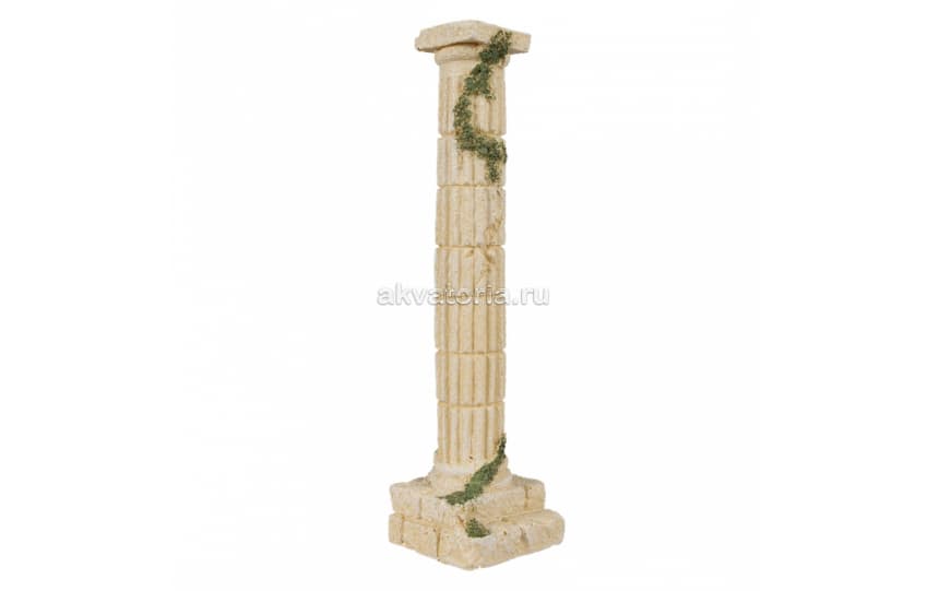 Аквариумная декорация AQUA DELLA «Греческая колонна» 18×4,5×4,5 см