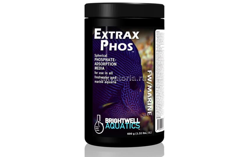 Фосфатно-силикатный абсорбент Brightwell Aquatics Extrax Phos, 600 г