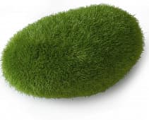 Аквариумная декорация мох AQUA DELLA «Moos Ball» 10×6,5×5 см