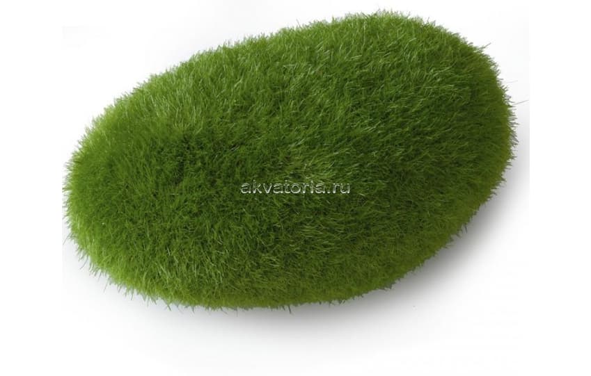 Аквариумная декорация мох AQUA DELLA «Moos Ball» 10×6,5×5 см