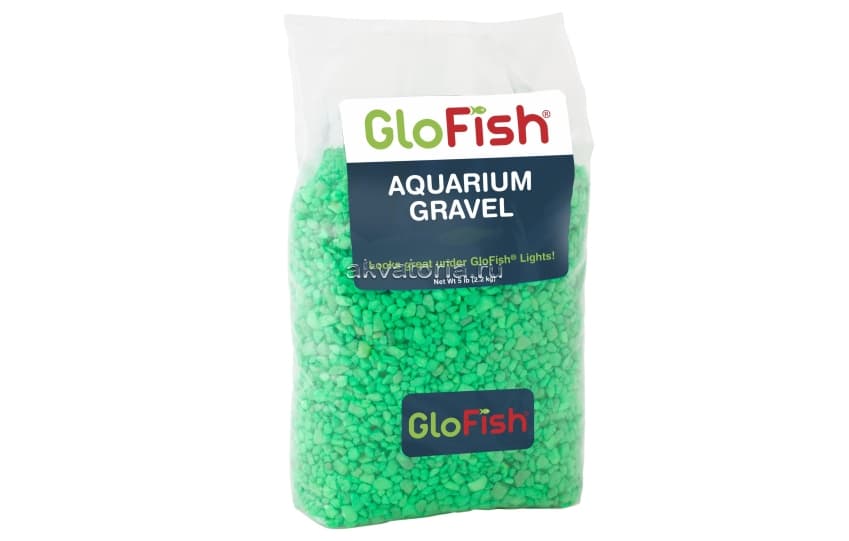 Грунт GLOFISH с флуоресцентным GLO-эффектом, зелёный, 2,26 кг