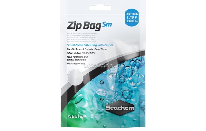 Мешок для наполнителей Seachem Zip Bag S