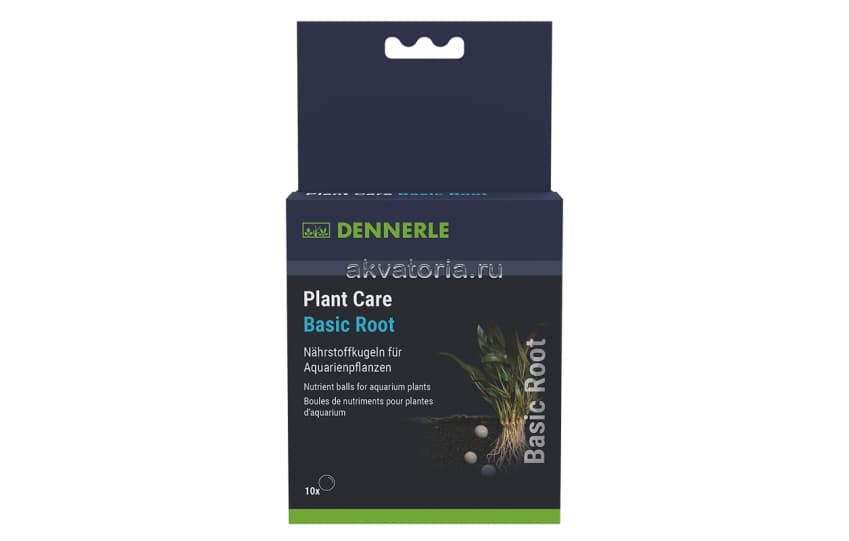Грунтовая подкорневая подкормка Dennerle Plant Care Basic Root, 10 шариков
