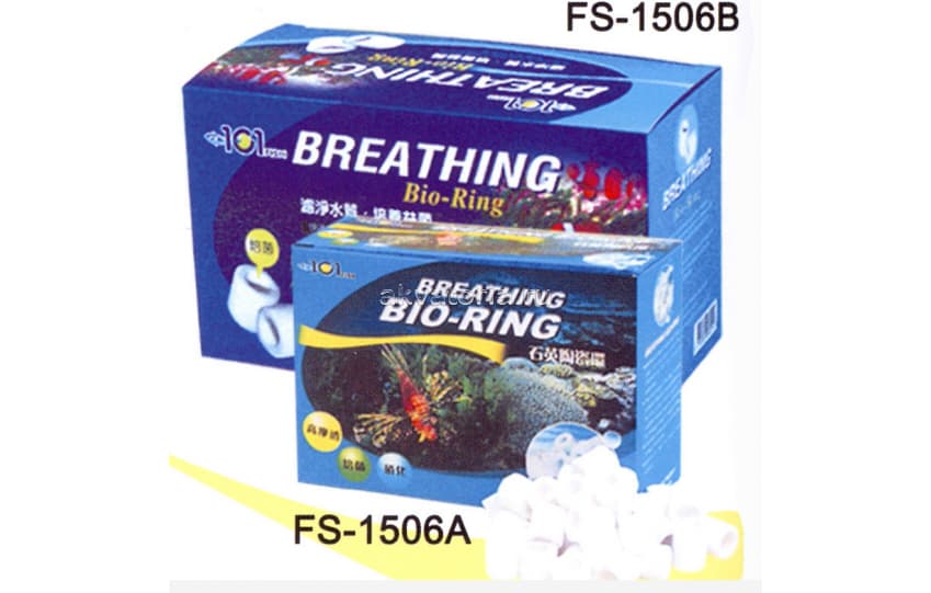 Наполнитель керамический AQUA-PRO BREATHING BIO-RING, кольца, 450 г