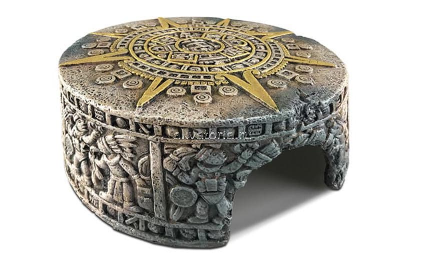 Укрытие пещера Hagen ExoTerra Aztec Calendar Stone Hide Out Medium