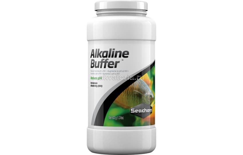 Кондиционер для повышения pH и KH Seachem Alkaline Buffer, 600 г
