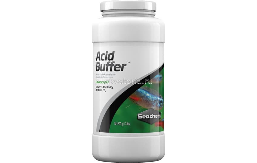 Кондиционер для снижения pH Seachem Acid Buffer, 600 г