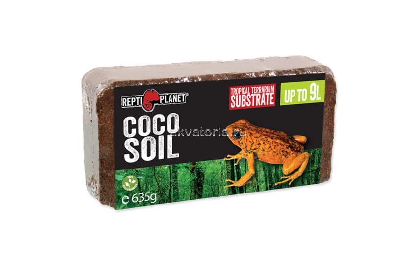 Субстрат Repti Planet Coco Soil кокосовая крошка для террариума, 635 г