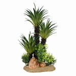 Искусственное растение AQUA DELLA "Sago Palm", 13,5×10×16 см