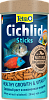 Корм Tetra Cichlid Sticks, палочки, для всех видов цихловых и других крупных декоративных рыб, 250 мл