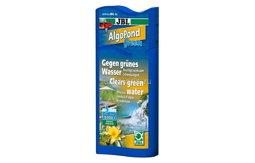 Кондиционер против плавающих водорослей JBL AlgoPond Green, 250 мл