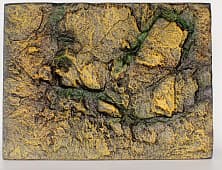 Фон рельефный камень желтый Nomoy Pet, 60×45×3,5 см
